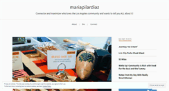 Desktop Screenshot of mariapilardiaz.com
